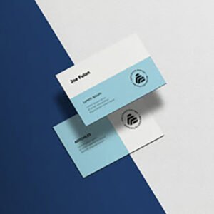 Thick business card image