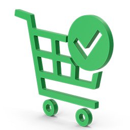 check out icon